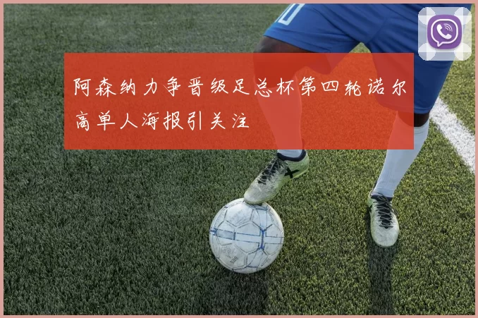 阿森纳力争晋级足总杯第四轮诺尔高单人海报引关注